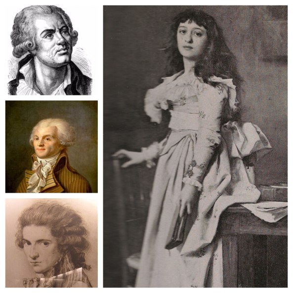 Danton, Robespierre, Desmoulin, and Manon Roland